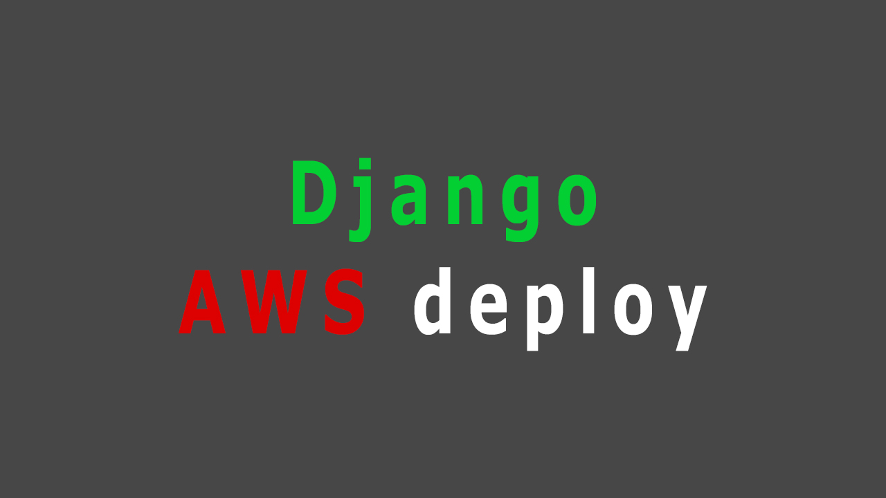 deploy django chatbot aws